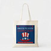 democraat tote bag (Voorkant)