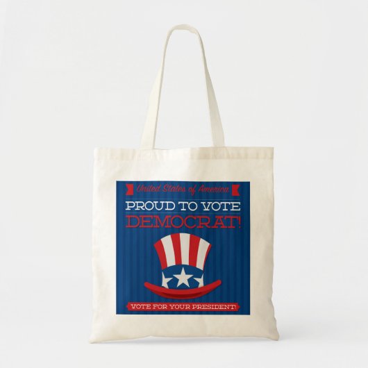 democraat tote bag (Voorkant)