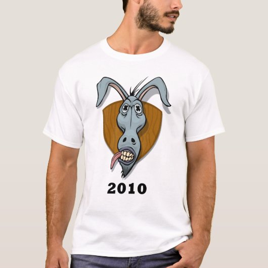 Democraat Trophy Head T-Shirt (Voorkant)
