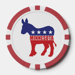 Democraat uit Minnesota Ezel Pokerchips