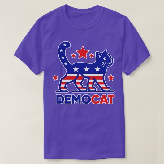Democraat voor t-shirt (Design voorkant)