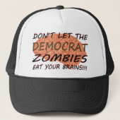 Democraat Zombies Trucker Pet (Voorkant)