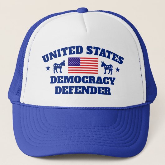 Democracy Defender©™ Trucker Hat Trucker Pet (Voorkant)