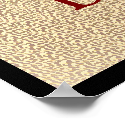 Democracy Doesn't Fear Protests Poster (Hoek)