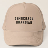 Democracy Gardian Tex Design Trucker Pet (Voorkant)