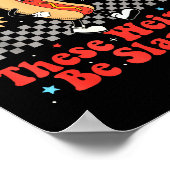 Democracy Is Collapsing But These Wieners Be Slapn Poster (Hoek)