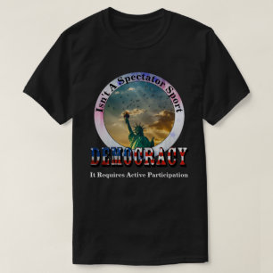 DEMOCRACY is geen speursport T-shirt