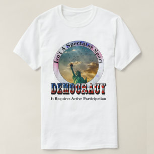 DEMOCRACY is geen speursport T-shirt