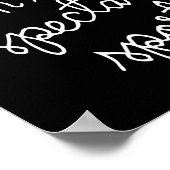 Democracy Isn’t A Spectator Srt Funny Quote  Poster (Hoek)