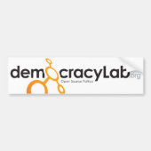 DemocracyLab bumper sticker (Voorkant)