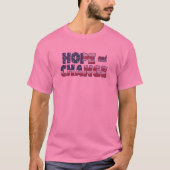 Democrat Hope and Change American Flag Shirt (Voorkant)