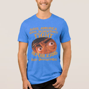 DEMOCRAT ZL X1 KP PARTIJ STEM VERKIEZING KOSTEN TE Tri-Blend SHIRT