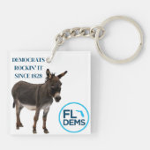 Democraten 1828 Sleutelhanger (Achterkant)