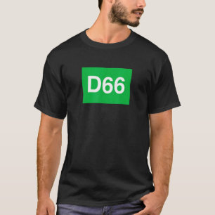 Democraten 66 t-shirt