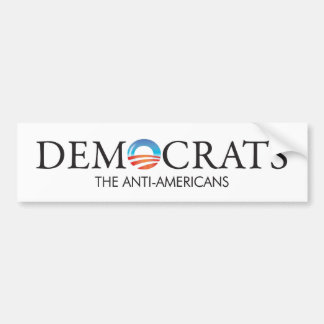 Democraten anti-Amerikanen Bumpersticker