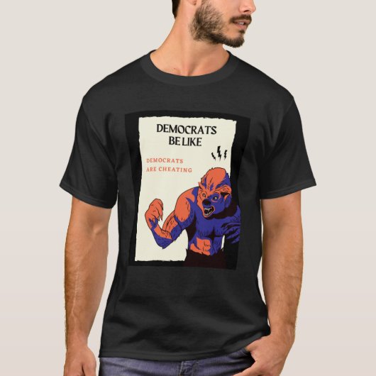 Democraten bedriegen verkiezingen 2020 t-shirt (Voorkant)