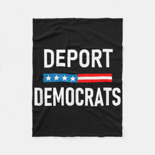 Democraten deporteren fleece deken