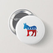 Democraten Donkey Button (Voorkant /achterkant)