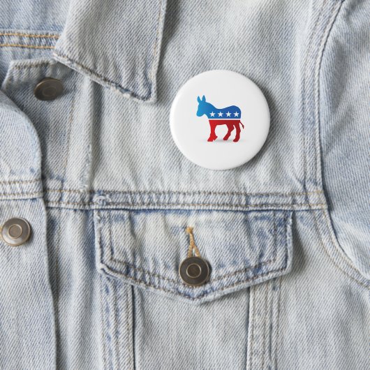 Democraten Donkey Button (In situ)