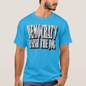 Democraten eindigt de baan t-shirt (Voorkant)