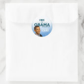 Democraten Gear Barack Obama Ronde Sticker (Tas)