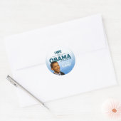 Democraten Gear Barack Obama Ronde Sticker (Envelop)