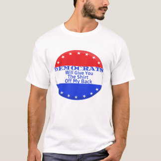 Democraten geven je het Shirt van mijn rug