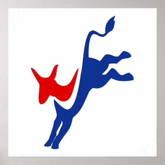 Democraten Logo Poster (Voorkant)