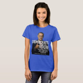 Democraten Medicare Geen Voordeel LBJ T-shirt (Voorkant volledig)