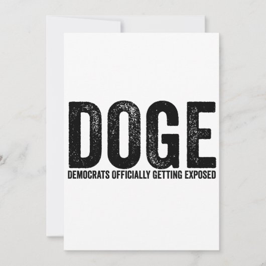 Democraten officieel ontmaskerd kaart (Voorkant)