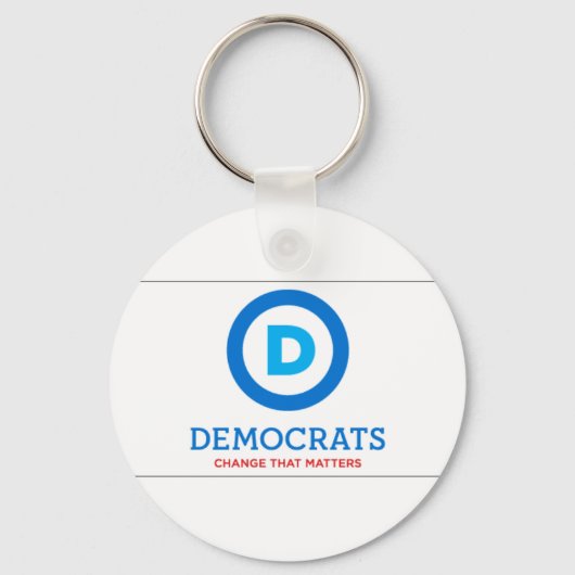 Democraten Sleutelhanger (Voorkant)