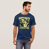 Democraten T-shirt (Voorkant volledig)