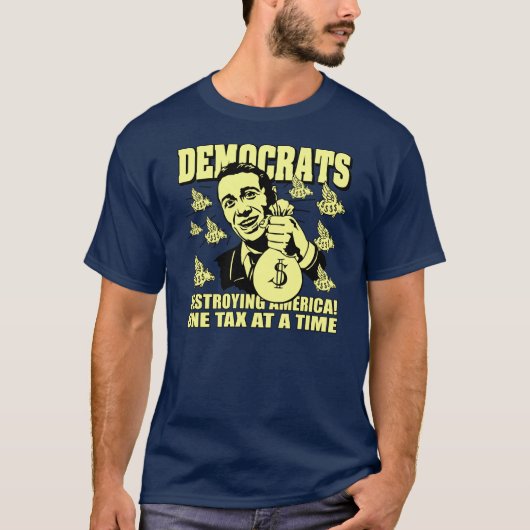Democraten T-shirt (Voorkant)