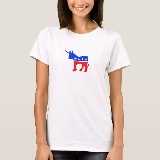 Democraten - Unicorn T-shirt (Voorkant)