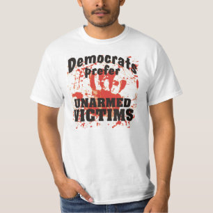 Democraten verkiezen ongewapende slachtoffers Bloo T-shirt