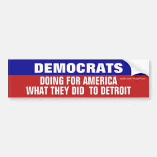 Democraten voor Amerika wat ze deden om te ontdekk Bumpersticker