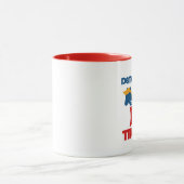 Democraten voor Trump 2016 Mok (Midden)