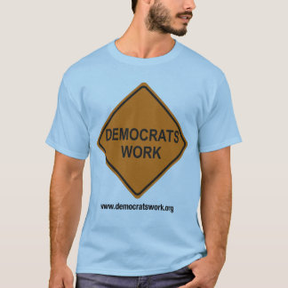 Democraten Werkhandtekening T-Shirt