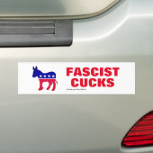 Democraten zijn fascistische Bumperstickers (Op auto)