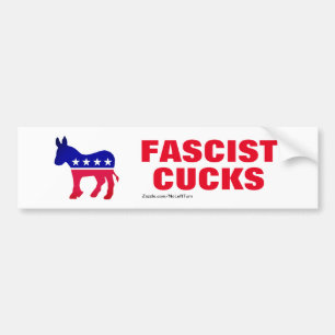 Democraten zijn fascistische Bumperstickers