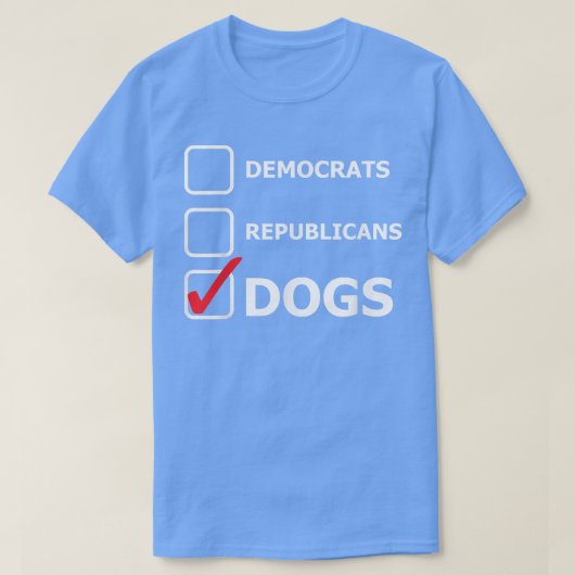 DemocratenRepublikeinenHogs Funny T-shirt (Design voorkant)