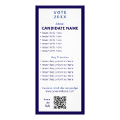 Democratic 2026 Political Campaign Canvassing Tool Reclamekaart (Achterkant)