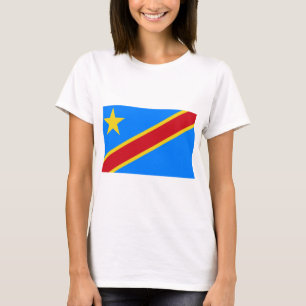 Democratic Republic Of The Congo Flag T-shirt