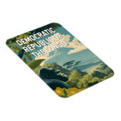 Democratic Republic of the Congo Illustration Magneet (Rechterzijde)