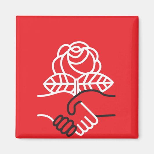 Democratic Socialists Of America Magneet (Voorkant)
