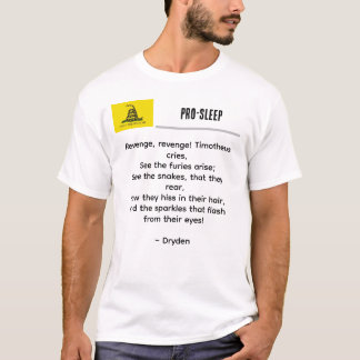 Democratie 101 Quotes over vrije meningsuiting en  T-shirt