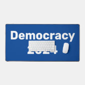 Democratie 2024 Presidentiële verkiezingen Bureaumat (Keyboard & Muis)