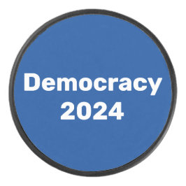 Democratie 2024 Presidentiële verkiezingen Hockey Puck
