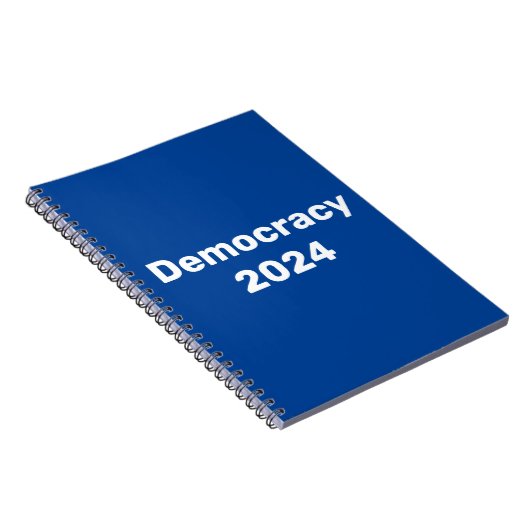 Democratie 2024 Presidentiële verkiezingen Notitieboek (Rechterzijde)