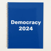 Democratie 2024 Presidentiële verkiezingen Planner (Voorkant)
